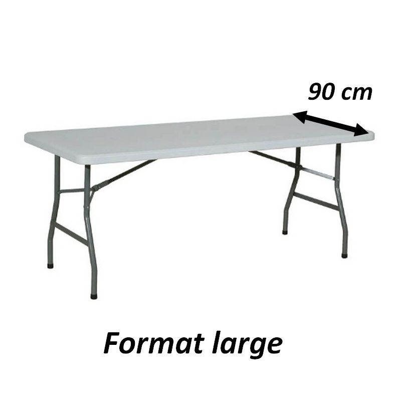 Table Pliante 200x90 Cm