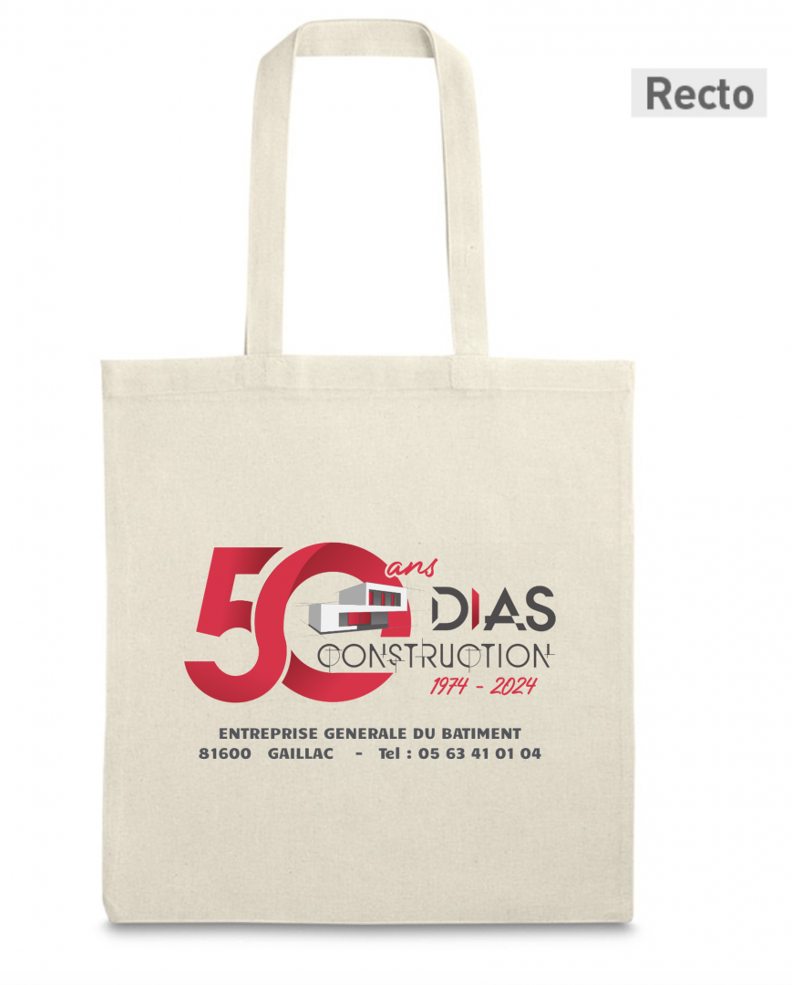 Tote Bag DIAS 50 Ans V2