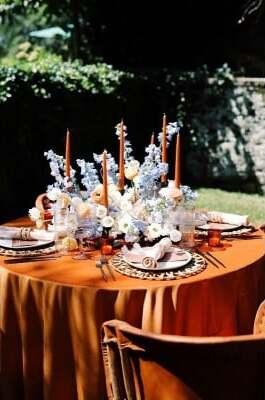 Nappe Ronde Terracotta 1 