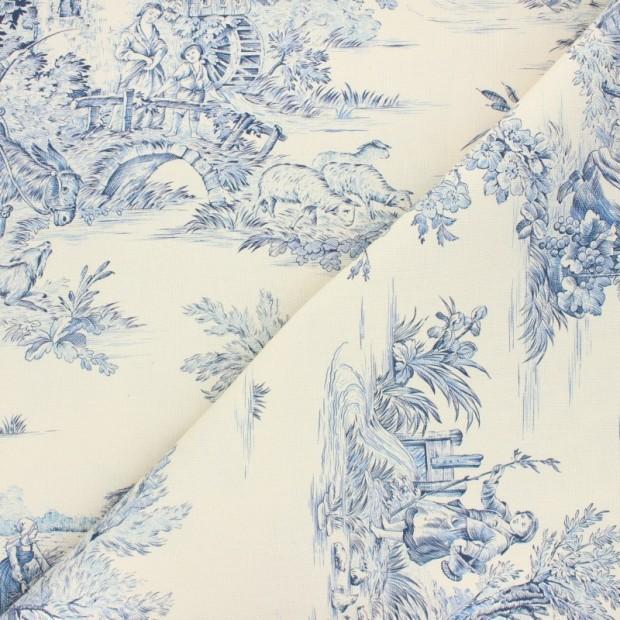 Tissu Toile De Jouy 