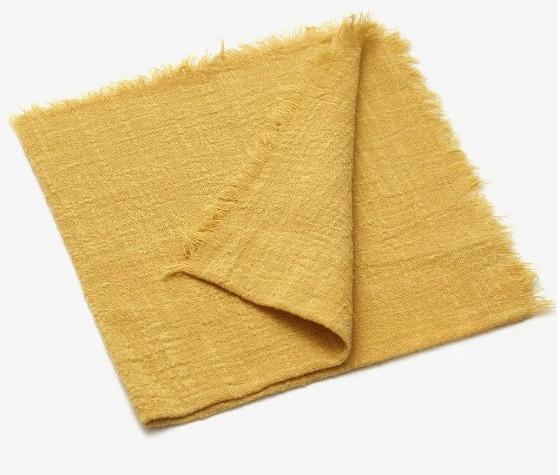 Serviette Jaune Moutarde 1 